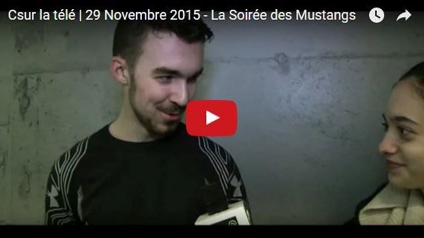 Du bon hockey des Mustangs sur Csur la Télé