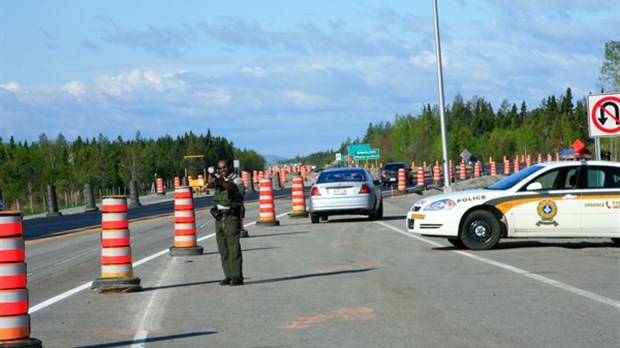 720 constats d’infraction signifiés dans des zones de travaux routiers