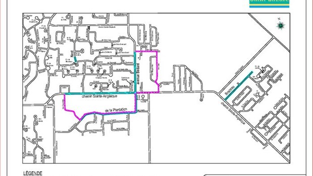 Travaux de planage et de resurfaçage à Saint-Lazare