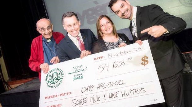 La soirée Mille et une huitres permet d'amasser 54 638$