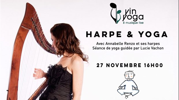 Pratiquer son yoga au son de la harpe!