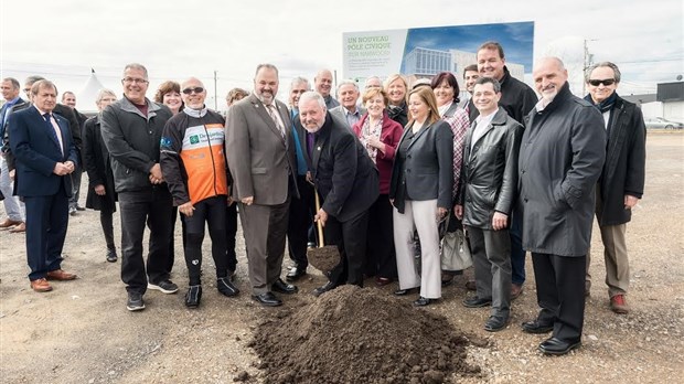 Début des travaux au Pôle civique régional de la MRC de Vaudreuil-Soulanges