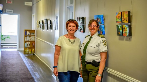 La directrice du poste de la SQ de Vaudreuil-Soulanges rencontre les organismes