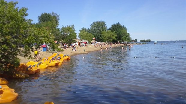 La plage de Saint-Zotique est la deuxième plus belle au Québec