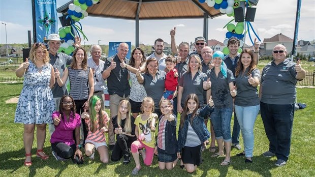 Succès de l'inauguration du parc des Éperviers à Notre-Dame-de-l'Ile-Perrot