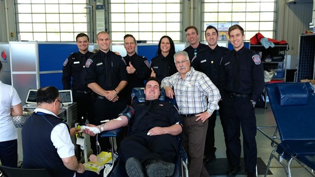 L’objectif est atteint à la collecte de sang des pompiers de Saint-Lazare