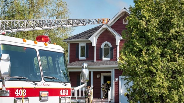 Incendie à Notre-Dame-de-l’Île-Perrot