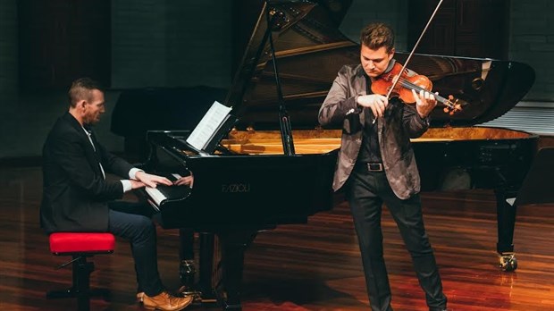 Concert du violoniste Alexandre Da Costa et le pianiste Graham Wood à la Maison Trestler