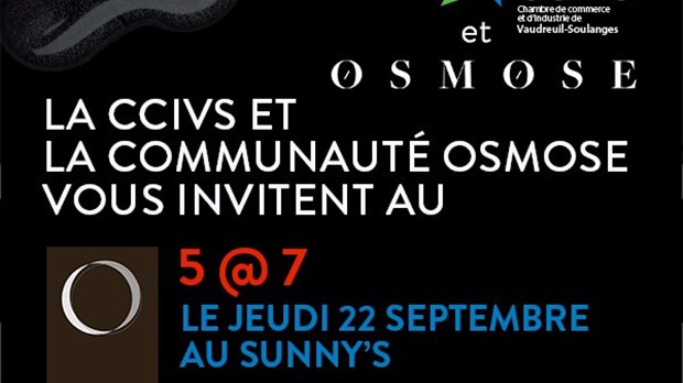 Annonce importante d'Osmose et de la CCIVS