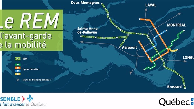 REM : une bonne nouvelle pour la région de Vaudreuil-Soulanges