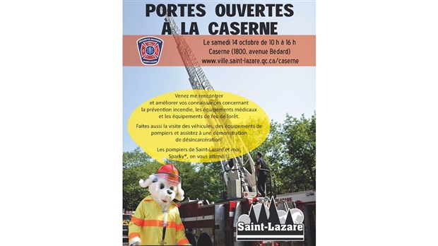 Les pompiers de Saint-Lazare vous ouvrent les portes de leur caserne