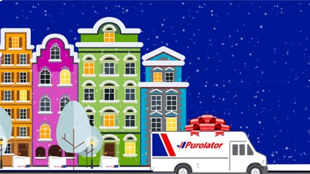 Purolator prépare ses clients pour une période des Fêtes réussie 