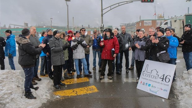 Salaberry-de-Valleyfield: COTON-46 solidaire à CEZinc