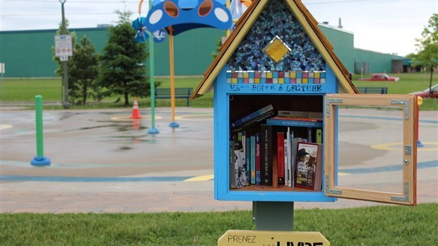 Les boîtes à lire sont de retour dans les différents lieux public de la ville