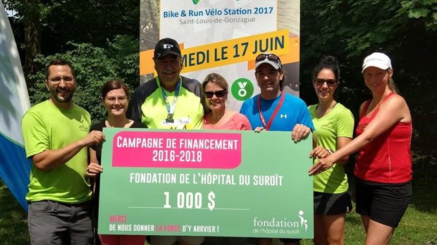 La deuxième édition du Bike and Run de la Fondation de l’Hôpital du Suroît, est un succès