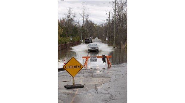 Inondations: la Ville de Hudson met des conteneurs  à la disposition des résidents