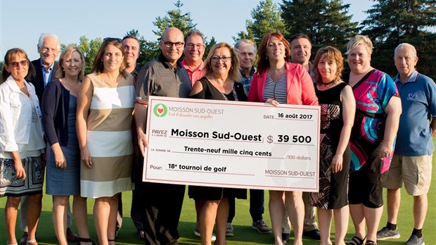 Le 18e tournoi de golf de Moisson Sud-Ouest rapporte gros