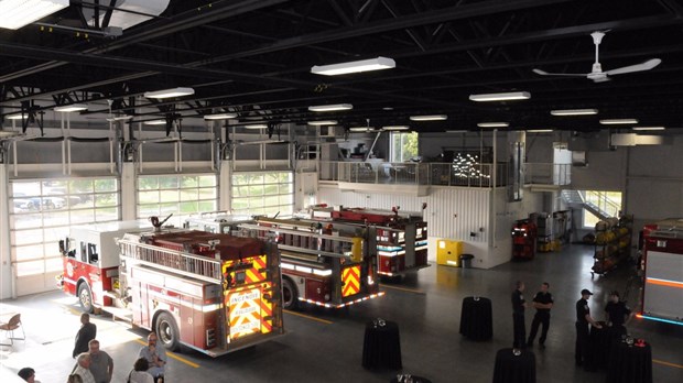 La Ville de Rigaud inaugure sa nouvelle caserne de pompiers