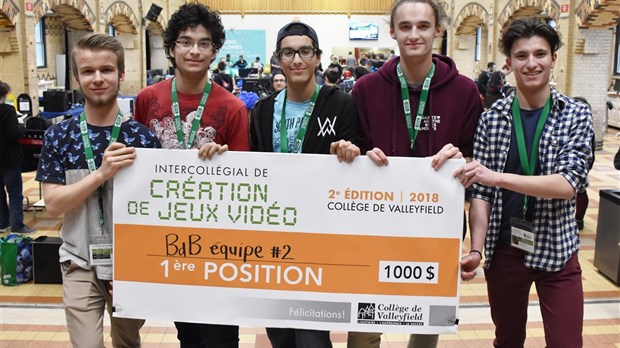 Intercollégial de jeux vidéo : mission accomplie pour le Collège de Valleyfield