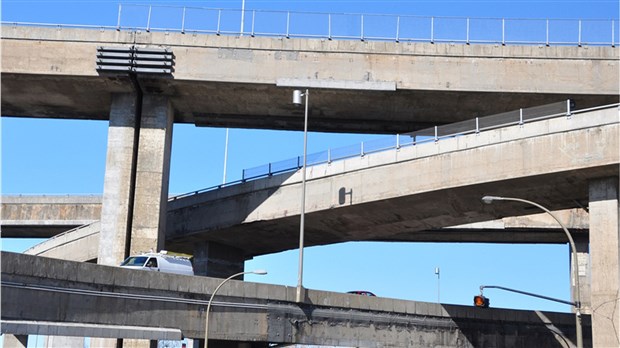 Fermetures exceptionnelles dans l’échangeur Turcot du 9 au 13 novembre