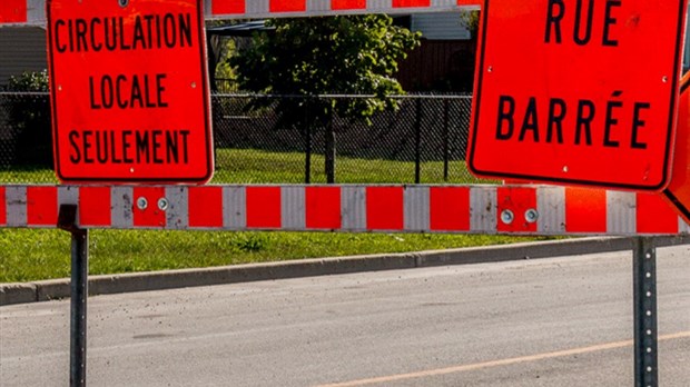 Fermeture de voies sur le boulevard de la Gare