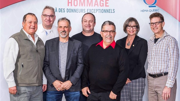 Héma-Québec salue des donneurs de la région de Vaudreuil-Soulanges