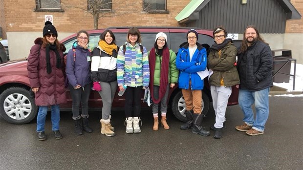 De Valleyfield à Rivière-du-Loup pour le concours intercollégial de sculpture sur neige