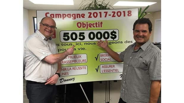 Centraide Sud-Ouest dépasse son objectif d’amasser 505 000 $ en 2017 