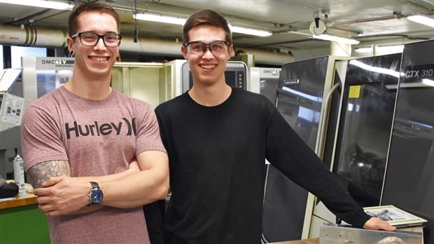 Deux finissants en génie mécanique représenteront le Collège de Valleyfield  