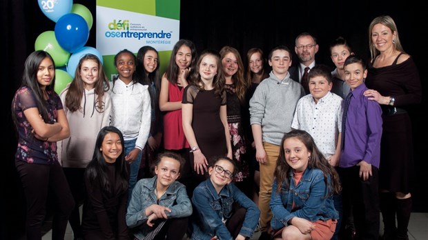 Des élèves de l'école primaire Brind'Amour ont été récompensés au 20e Défi OSEntreprendre