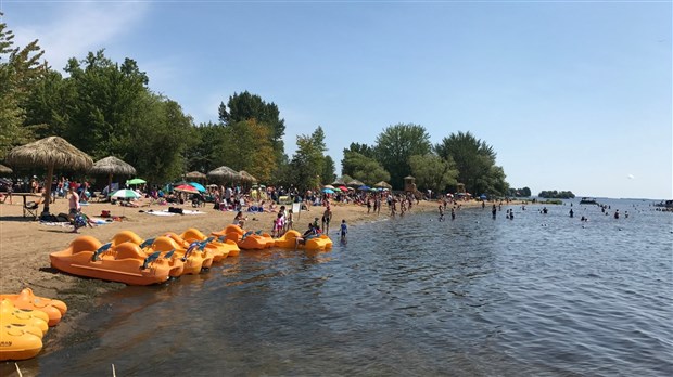 L'été s'annonce chaud à la plage de Saint-Zotique
