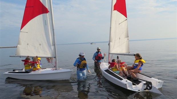 Les jeunes de NDIP s'initient à la voile
