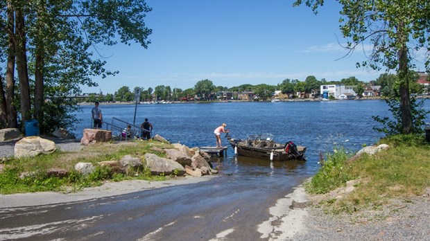 Travaux sur les descentes de bateaux à L'Île-Perrot