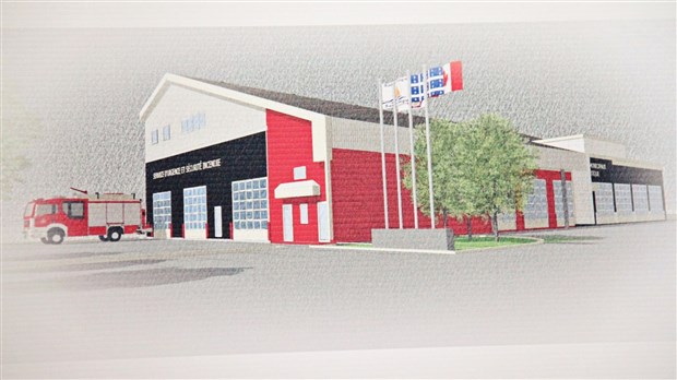 Agrandissement de la caserne et construction d’un centre de formation à Saint-Zotique