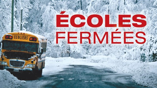 Fermeture des écoles de la Commission scolaire des Trois-Lacs