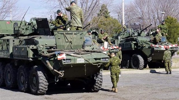 L'armée débarque à Rigaud