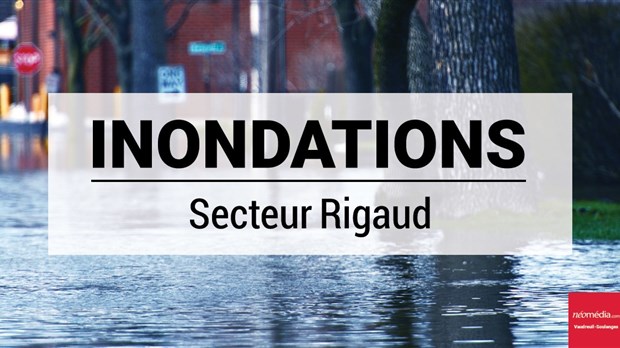 L'eau continue de monter à Rigaud