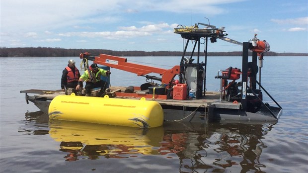 Les pompiers de Rigaud sont toujours bien présents sur le terrain