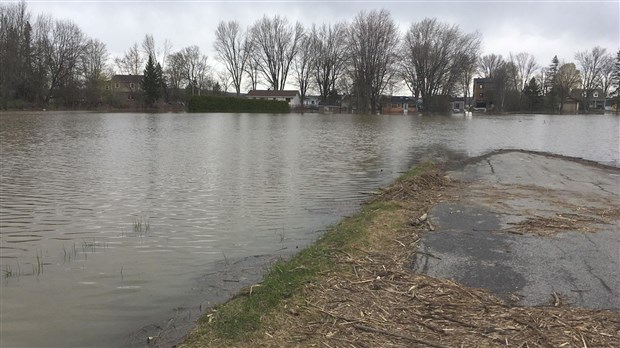 Pas de baisse du niveau de l’eau au cours des prochains jours 