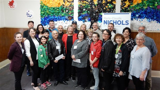 Marie-Claude Nichols apporte son soutien à des organismes du comté de Vaudreuil