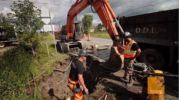 Saint-Clet est actuellement privé d'eau