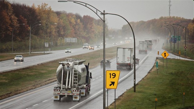 Travaux à venir sur l'autoroute 20 à Coteau-du-Lac