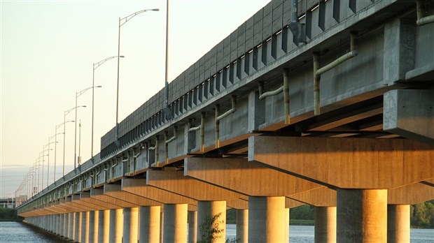 Mise en place d'une nouvelle gestion de la circulation sur le pont de l'Île-aux-Tourtes