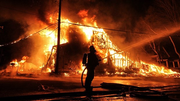 La cause de l'incendie de Saint-Télesphore est maintenant connue