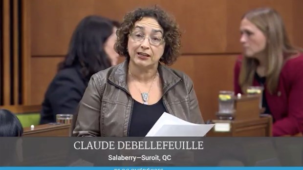 Claude DeBellefeuille salue la bravoure d'un résident de Saint-Zotique à Ottawa