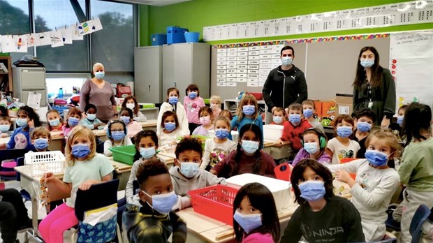 Projet scolaire: 2 470 sacs de friandises préparés et vendus pour soutenir Leucan 