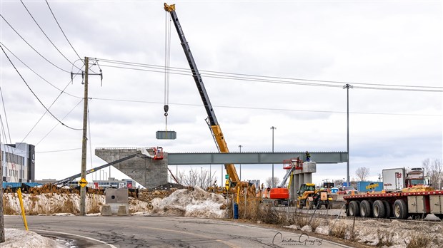 Entraves sur l'autoroute 40 à Vaudreuil-Dorion