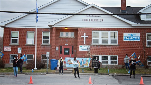 Retour en images sur la grève des enseignants de Vaudreuil-Soulanges