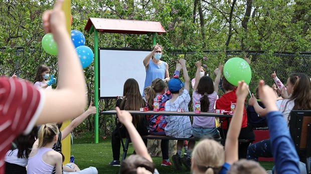 L'école Sainte-Marthe inaugure sa classe extérieure