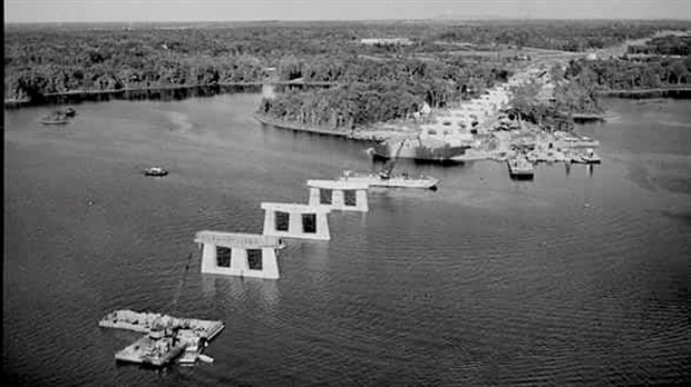 L’histoire en bref du pont de l’Île-aux-Tourtes